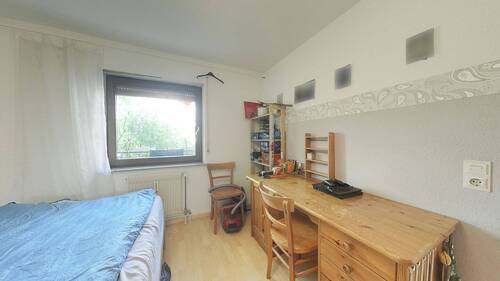 Schlafzimmer - Etagenwohnung mit 44,00 m&sup2; in Merzhausen zum Kaufen