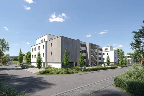 Außenvisualisierung - 3 Zimmer Etagenwohnung in Ober-Mörlen