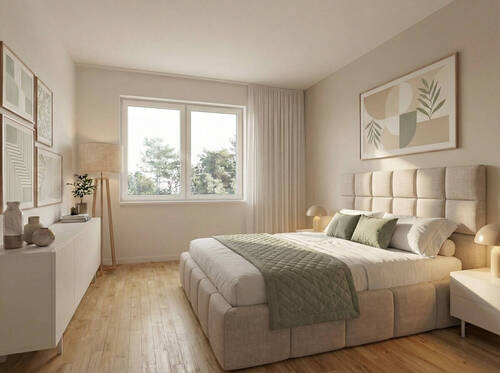 Schlafzimmer_Innenvisualisierung - 