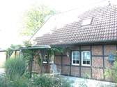 Hausrückseite Gartenanlage - 
