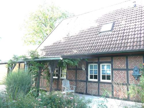 Hausrückseite Gartenanlage - 