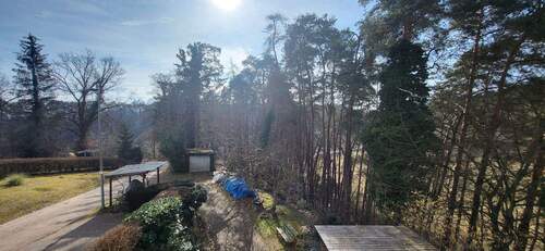 Waldgrundstück zum Haus - 