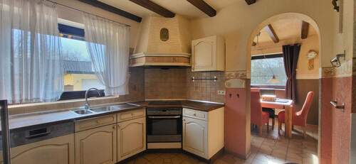 Küche erweiterbar bzw. offen gestaltbar - 