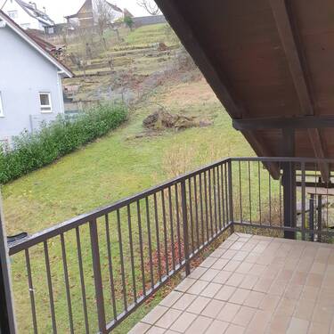 Balkon Zimmer 1 und Zimmer 2 OG - 
