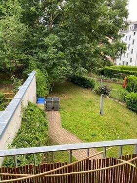 Blick vom Balkon - 