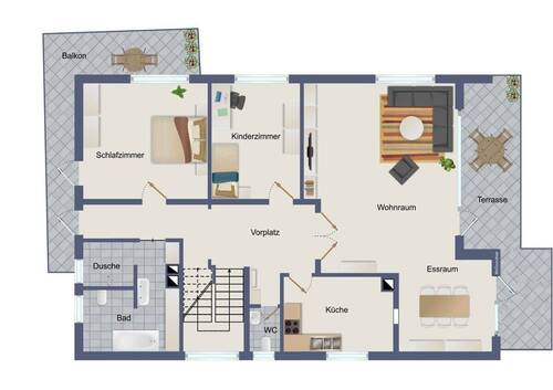 OG - 8 Zimmer Einfamilienhaus zum Kaufen in Karlsruhe / Grünwettersbach