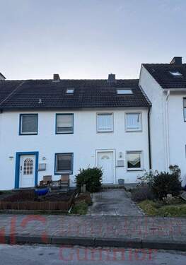 Ansicht - IMMOBILIEN GUMNIOR präsentiert: gemütliches Reihenmittelhaus mit Garage und Garten in Salzbergen