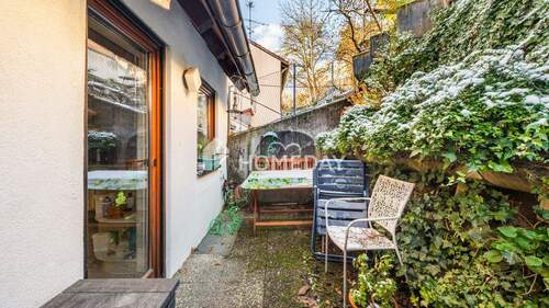 Terrasse 1 - 2 Zimmer Reihenmittelhaus zum Kaufen in Albstadt - Tailfingen