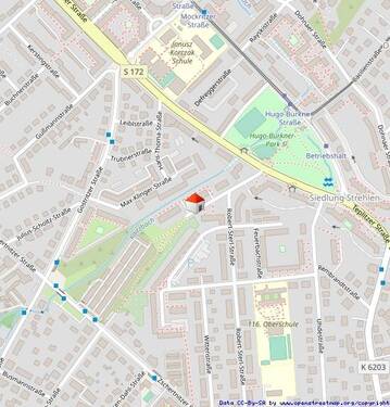 Lageplan - 2 Zimmer Etagenwohnung zum Kaufen in Dresden