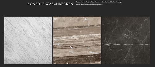 Konsole Waschbecken - 