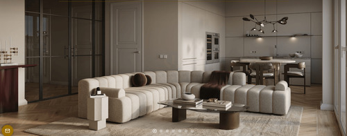 Offene Küche mit Wohnraum - 