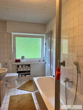 Tageslicht-Dusch-Wannen-Bad im Erdgeschoss - 