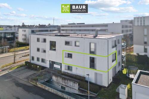 Luftaufnahme - 2 Zimmer Etagenwohnung zum Kaufen in Biberach