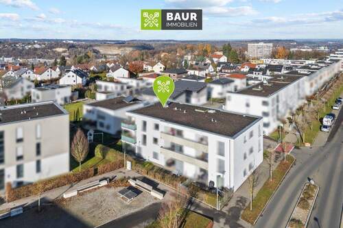 Luftaufnahme - 2 Zimmer Etagenwohnung in Biberach