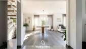 Blick ins Wohn.-Esszimmer - Ein Zuhause wie ein Privatresort - 250 m² Wohn.- und Nutzfläche mit Pool und Poolhaus