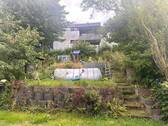 Garten mit Pool Kinderrutsche - 