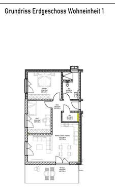 Wohnung Erdgeschoss / WE 1 - 