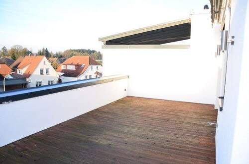 große Dachterrasse - 