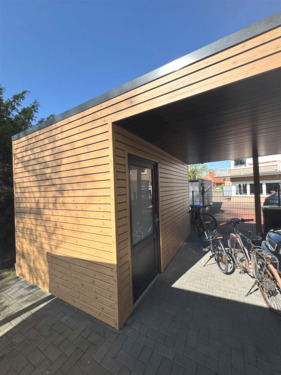 Carport mit Abstellraum - 