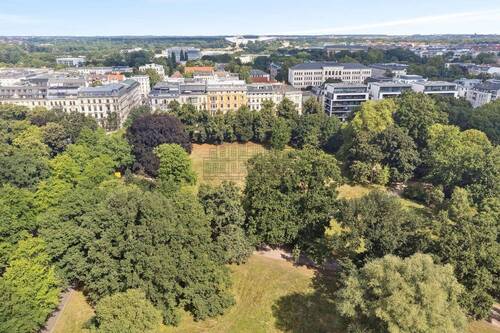 Blick Clara-Zetkin-Park - 