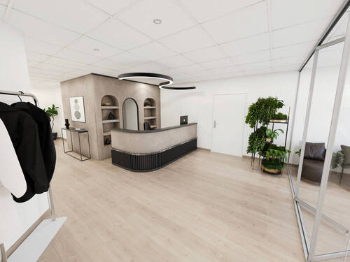 Eingangsbereich Anmeldung - Praxis oder Büro ? Sanierungsbudget ist vorhanden -TOP-Lage im Zenrum von Syke