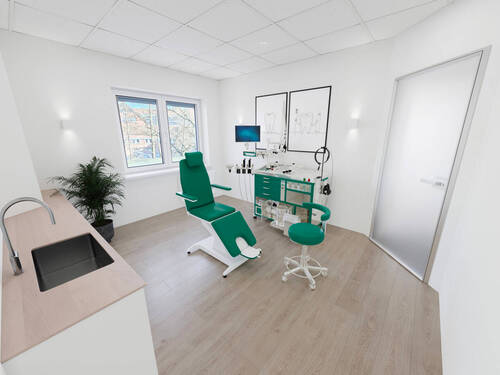 Raum 1 Praxis - Büro mit 228,30 m&sup2; in Syke zur Miete