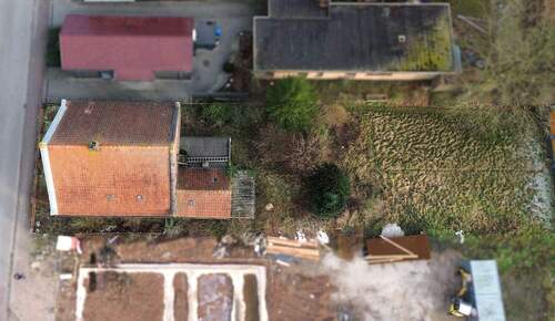 Luftaufnahme - 6 Zimmer Einfamilienhaus zum Kaufen in Brake