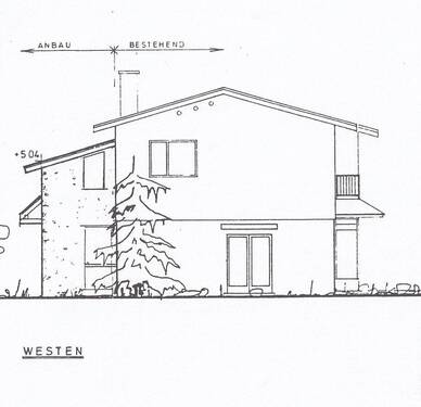 Ansicht von Westen - 