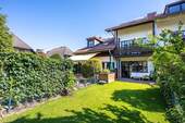Hausansicht - AIGNER - Familienfreundliches Reihenhaus in ruhiger Lage von Aubing
