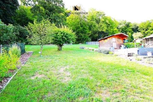 ...und genießen Sie den Garten - bis zum Wald - 