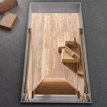 Inklusivausstattung-Bodentreppe - 