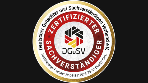 Sachverständigen Siegel - 