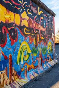 Nahegelegene Berliner Mauer - 