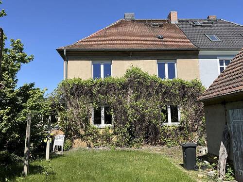 Gartenansicht - 7 Zimmer Doppelhaushälfte in Cottbus