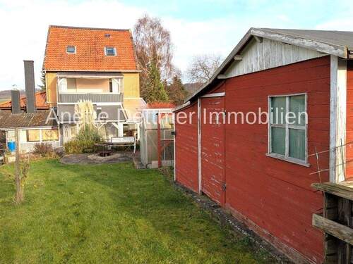 Garten mit Nebengebäude - 3 Zimmer Einfamilienhaus zum Kaufen in Alfeld (Leine) / Föhrste