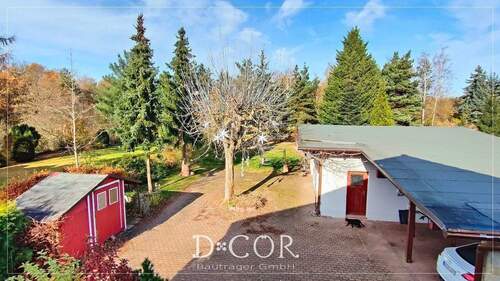 Blick ins Grüne vom Schlafzimmer - 