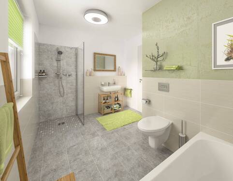 Bungalow-78-Badezimmer-2 - 5 Zimmer Bungalow zum Kaufen in Magdeburg