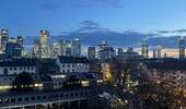Blick bei Nacht - City-Penthouse mit herrlichem Skylineblick