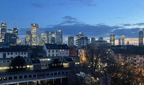 Blick bei Nacht - City-Penthouse mit herrlichem Skylineblick