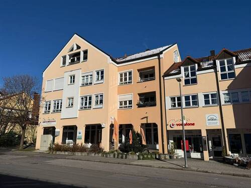 Ansicht Westen - Attraktive Ladeneinheit Büro oder Praxis in zentraler Lage von Murnau