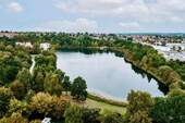 Nur wenige Gehminuten entfernt befindet sich der idyllische Kreidebergsee. - 