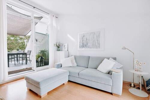 Lounge-Ecke im Wohnzimmer. - 