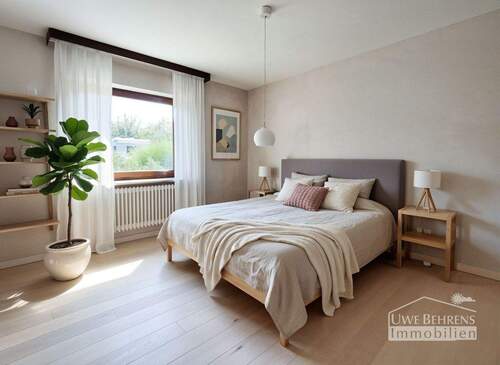 Beispielbild - Schlafzimmer (KI-generiert) - 