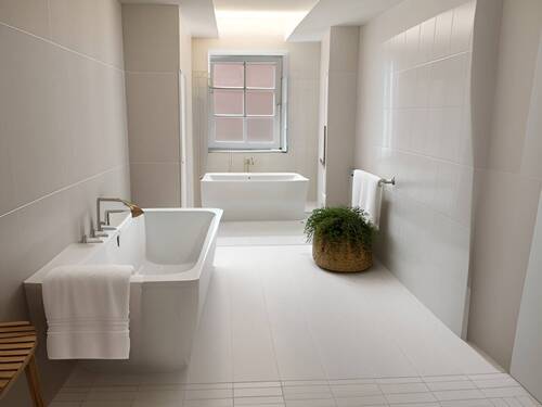Badezimmer Homestaging - 