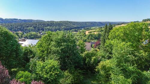Aussicht vom Balkon mit Blick auf den Main - 