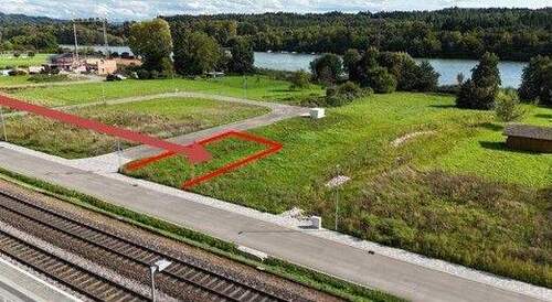 Luftbild - Grundstück zum Kaufen in Schwörstadt