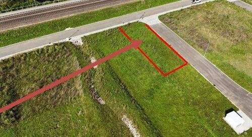 Luftbild - Grundstück in Schwörstadt