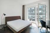 Schlafzimmer mit Zugang zur Loggia - 