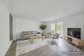 Wohnzimmer Visualisierung - 3 Zimmer Etagenwohnung zum Kaufen in Dortmund