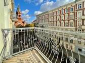 Blick vom Balkon - 